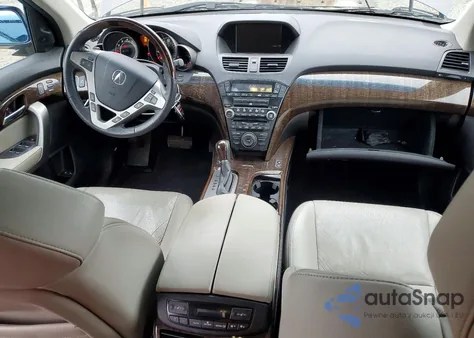 2011 Acura Mdx Advance z USA, uszkodzony, nr VIN 2HNYD2H71BH536792